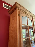 Solid Oak Buffet & Hutch - thumbnail 15 of 15