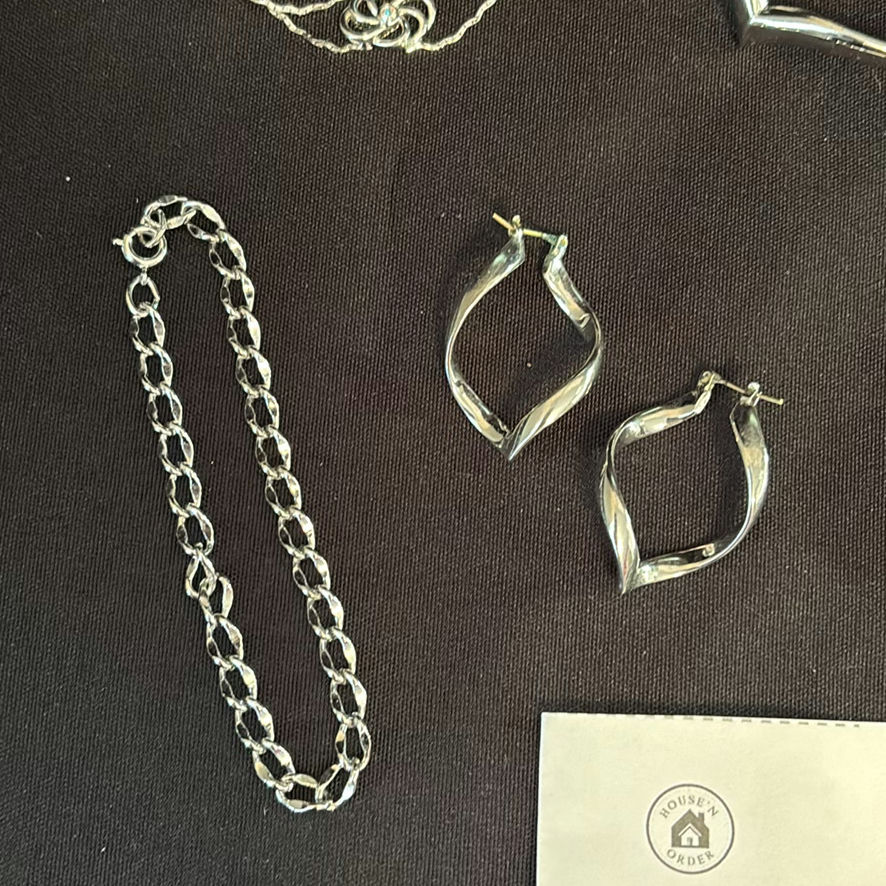 Collection Of Silver Costume Jewellery - image 3 of 14
