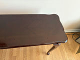 Ethan Allen Mahogany Console Table - thumbnail 4 of 10