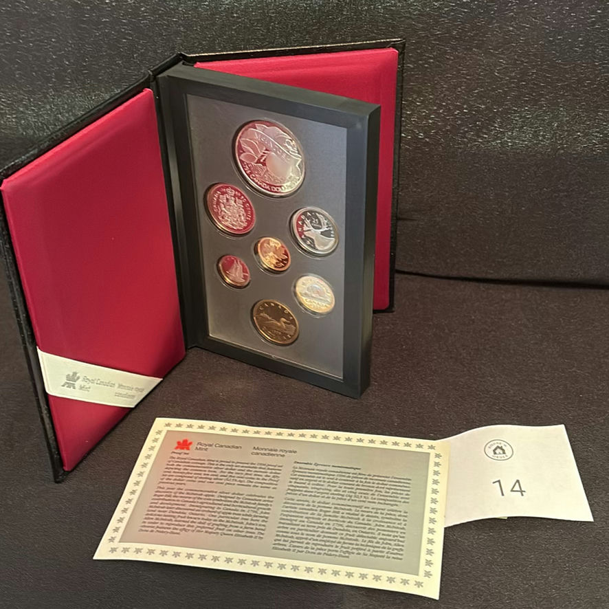1996 RCM Proof Set Of Canadian Coins - image 1 of 9
