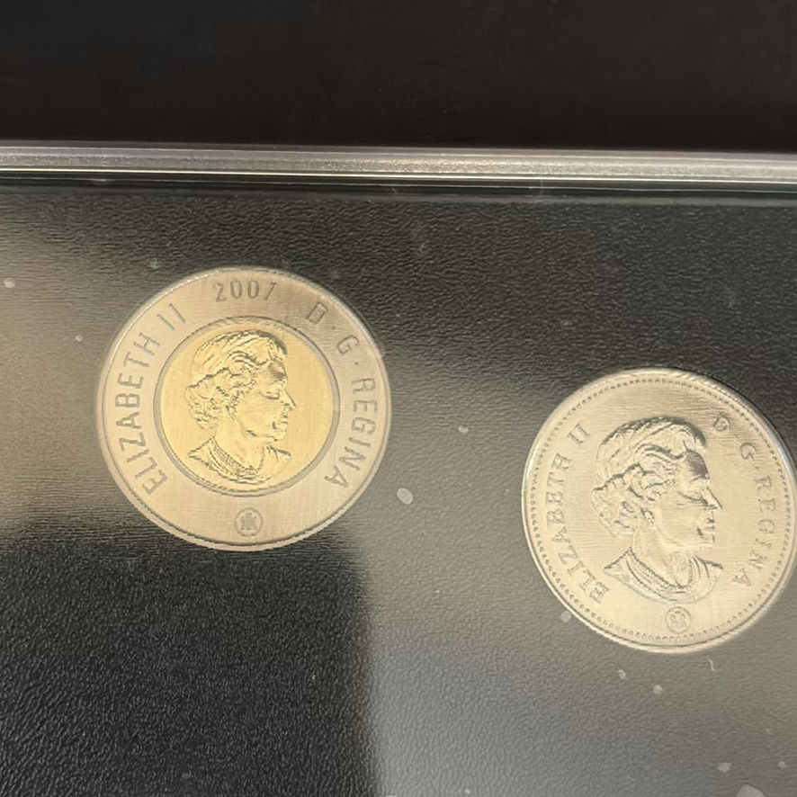 2007 RCM Specimen Set Of Canadian Coins - image 5 of 10