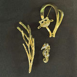 Assortment Of Gold Plated Brooches - thumbnail 5 of 11