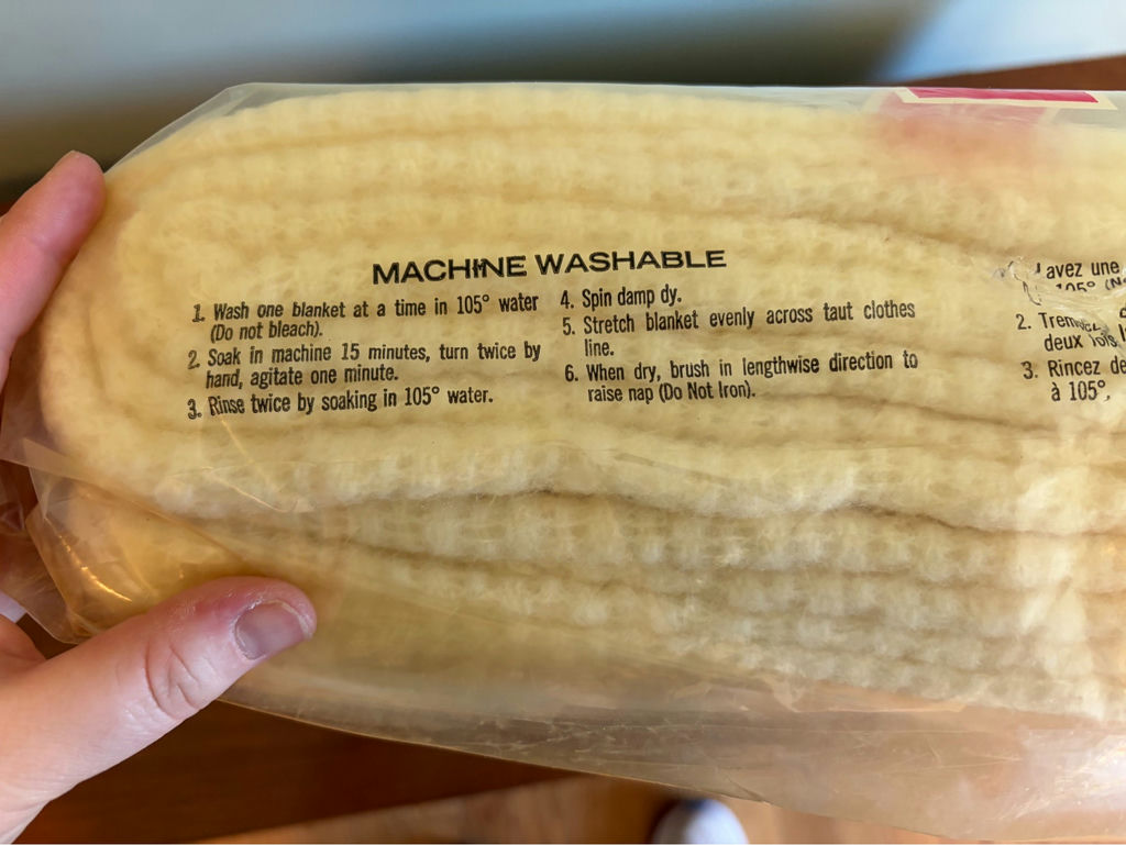 Woolaire Virgin Wool Thermal Blanket, Sealed - image 8 of 10