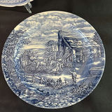 Blue & White Decorative Collector Plates - thumbnail 4 of 21