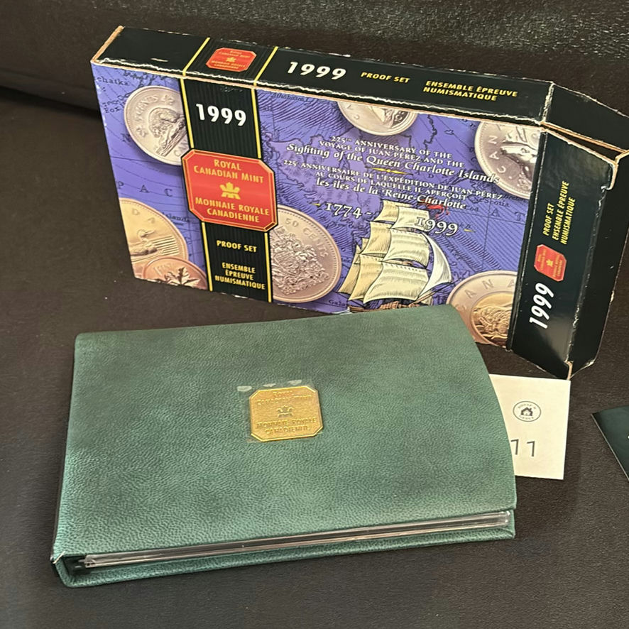 1999 RCM Proof Set Of Canadian Coins - image 11 of 12