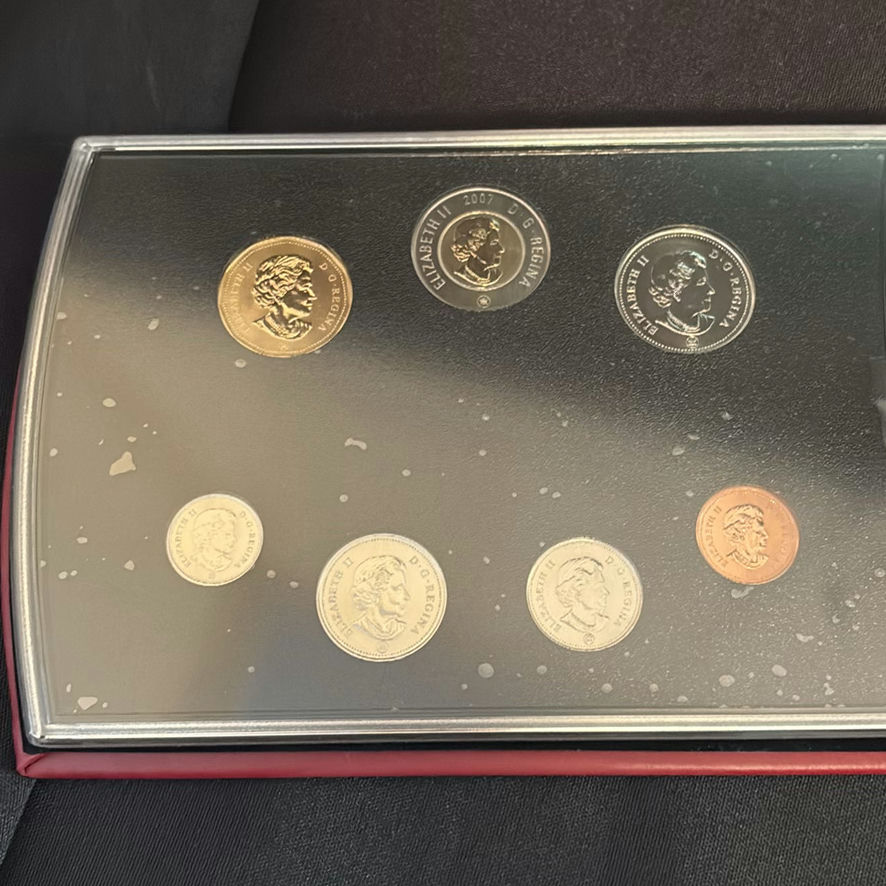 2007 RCM Specimen Set Of Canadian Coins - image 4 of 10