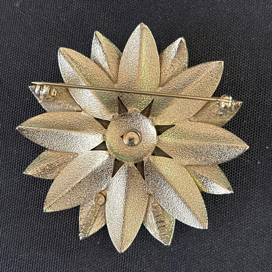 Assortment Of Gold Plated Brooches - image 8 of 11