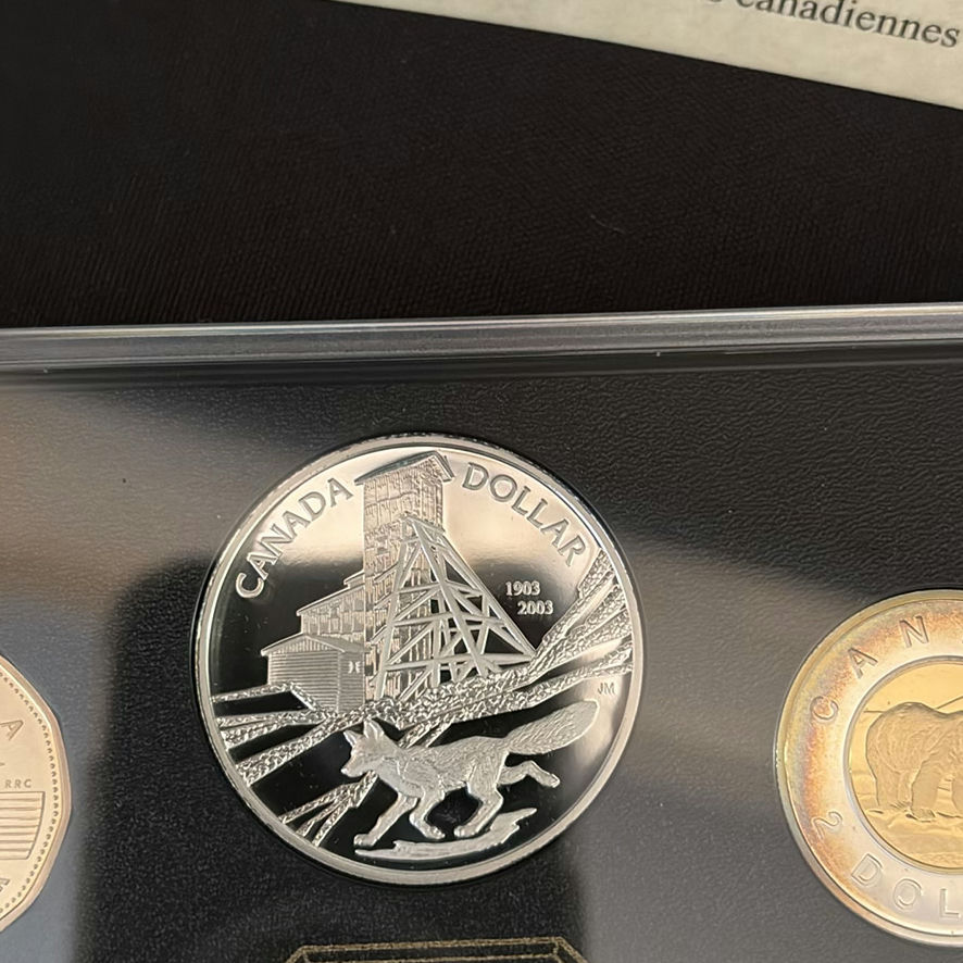 2003 RCM Proof Set Of Canadian Coins - image 3 of 10