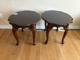 Ethan Allen Mahogany End Tables - thumbnail 1 of 7