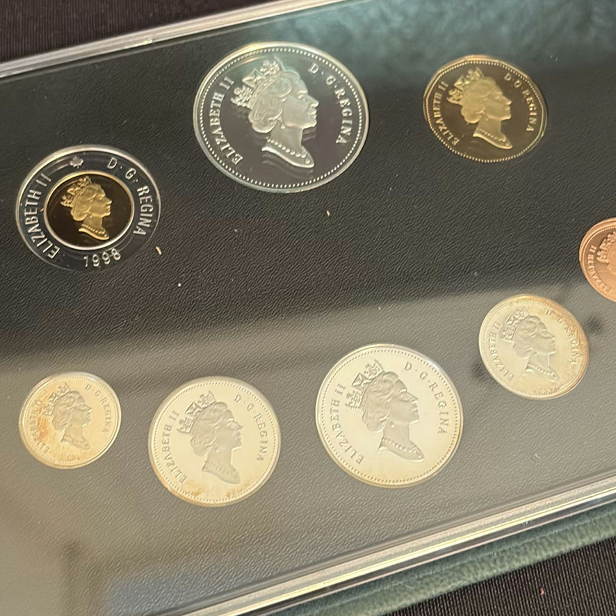 1998 RCM Proof Set Of Canadian Coins - image 6 of 13