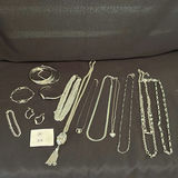 Collection Of Silver Costume Jewellery - thumbnail 2 of 14