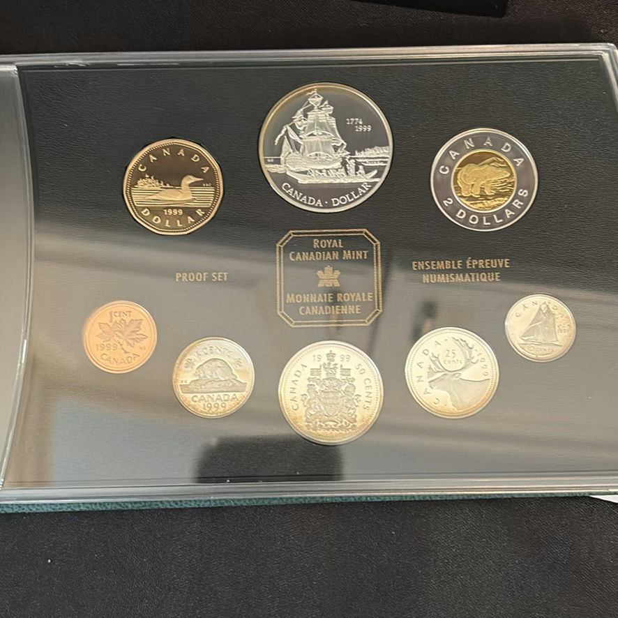 1999 RCM Proof Set Of Canadian Coins - image 2 of 12