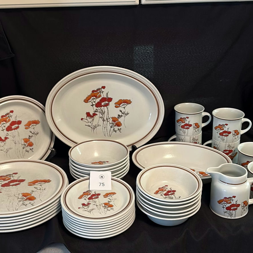 Vintage Royal Doulton Fieldflower Dish Set - image 1 of 18
