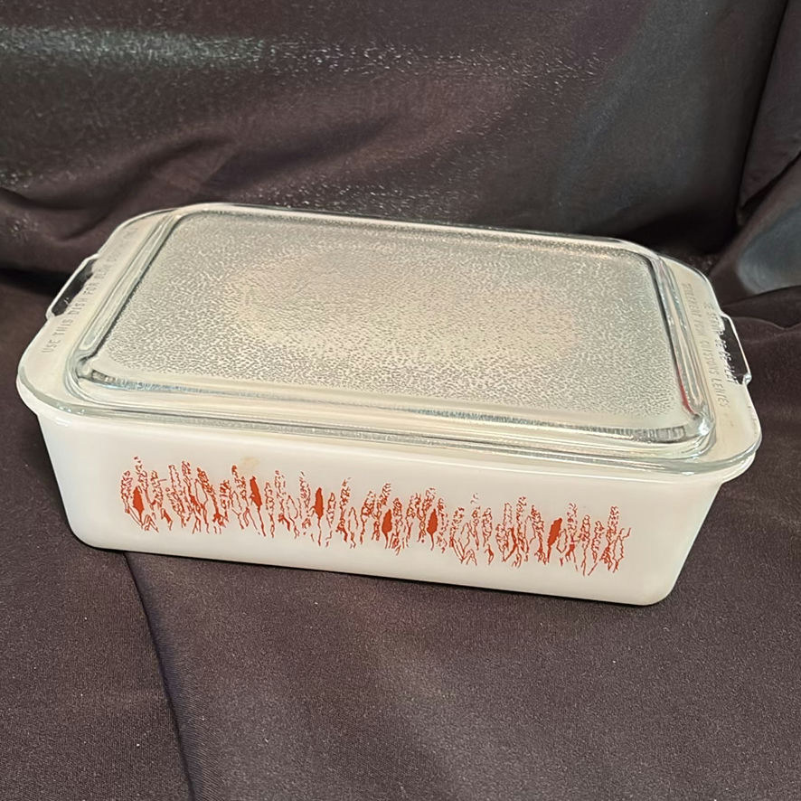 PYREX Dish, Glass Canister & Enamel Pie Plates - image 13 of 17