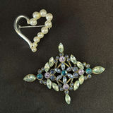 Assortment Of Silver Plated Brooches - thumbnail 10 of 12