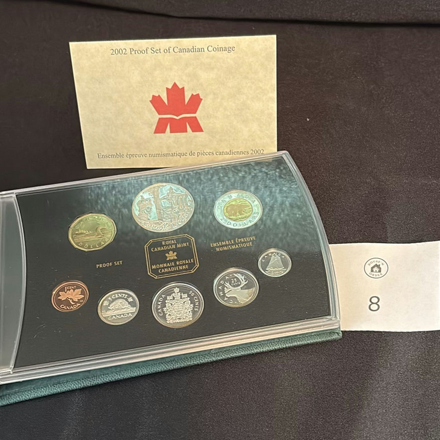 2002 RCM Proof Set Of Canadian Coins - image 1 of 10