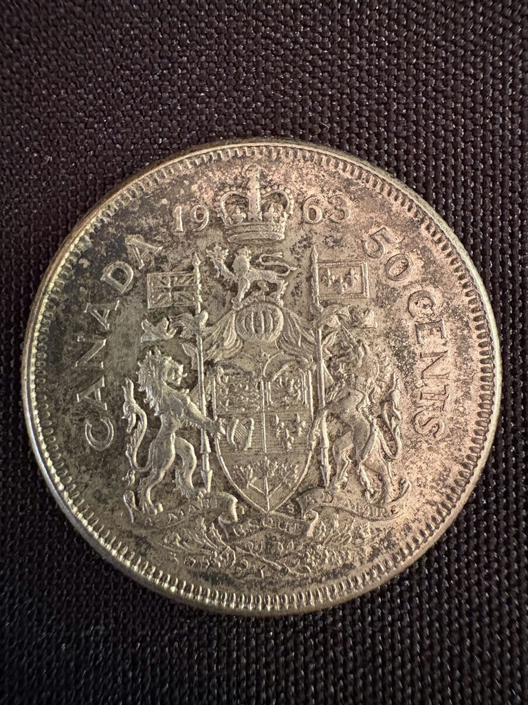 8 Silver 50 Cent Coins - image 6 of 19