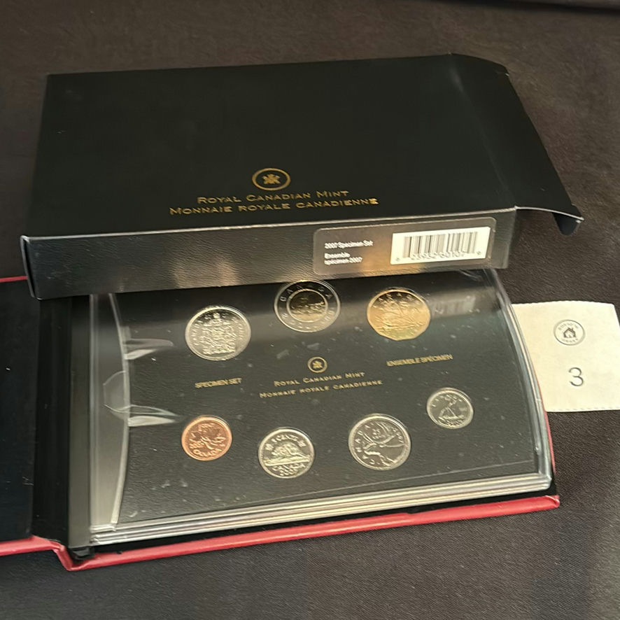 2007 RCM Specimen Set Of Canadian Coins - image 10 of 10