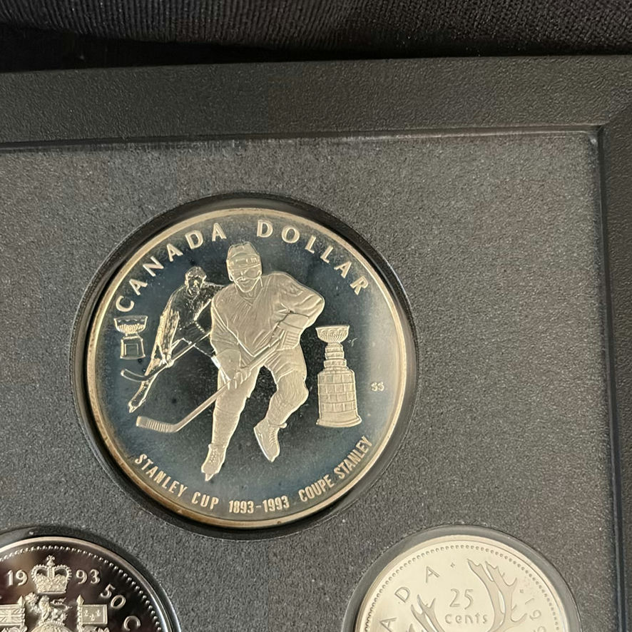 1993 RCM Proof Set Of Canadian Coins - image 5 of 10