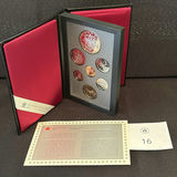1994 RCM Proof Set Of Canadian Coins - thumbnail 1 of 9