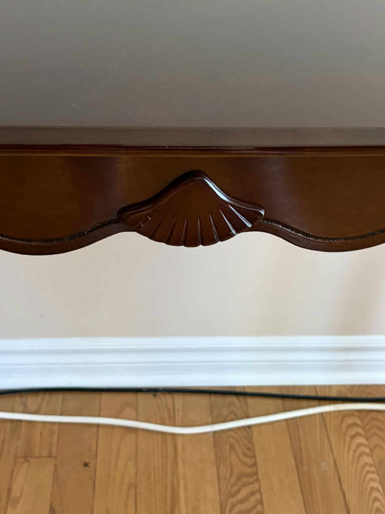 Ethan Allen Mahogany Console Table - image 6 of 10