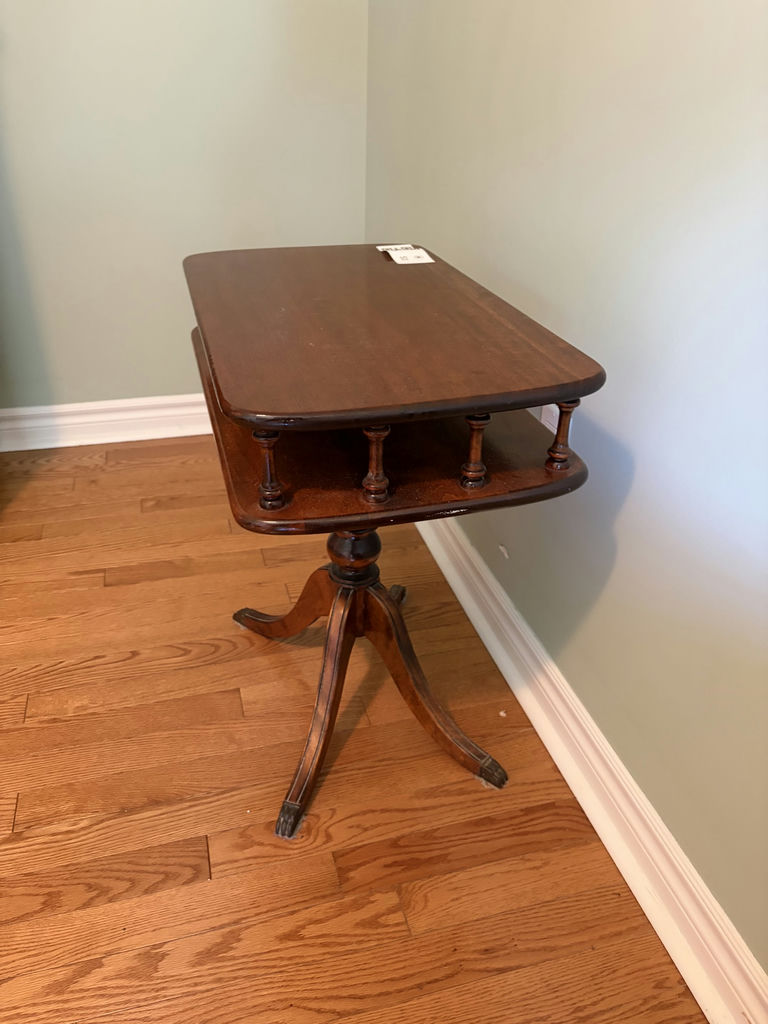 Solid Wood Side Table - image 8 of 10