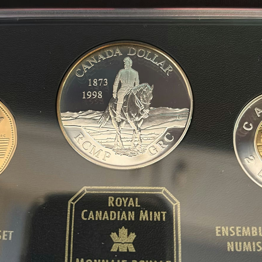 1998 RCM Proof Set Of Canadian Coins - image 4 of 13