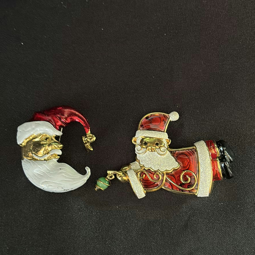 Assortment Of Gold Plated Brooches - image 6 of 11