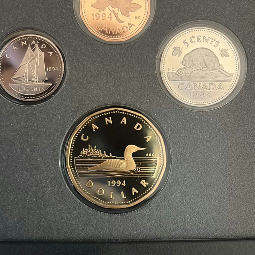 1994 RCM Proof Set Of Canadian Coins - image 9 of 9