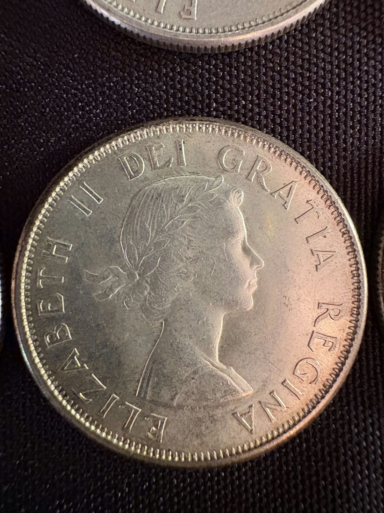 8 Silver 50 Cent Coins - image 15 of 19