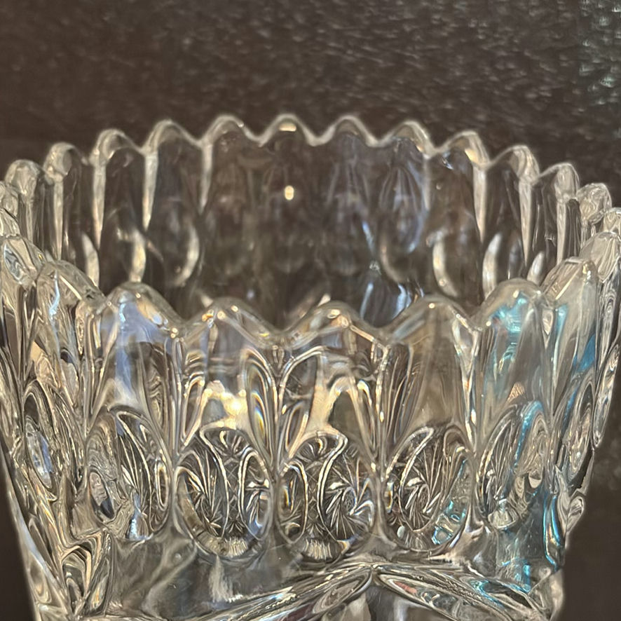 Crystal Vase & Bowls - image 9 of 13
