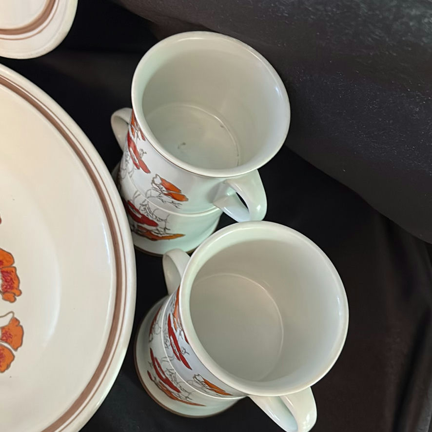 Vintage Royal Doulton Fieldflower Dish Set - image 6 of 18