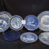 Blue & White Decorative Collector Plates - thumbnail 1 of 21