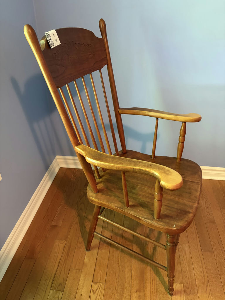 Wooden Chair Armchair - image 7 of 13