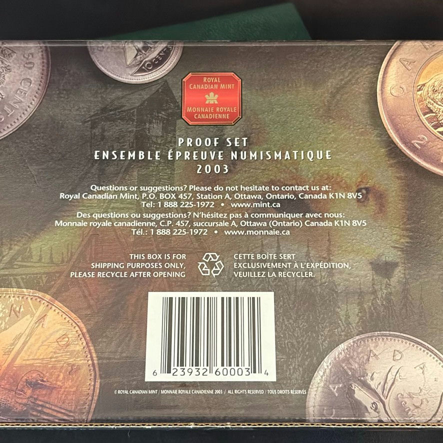 2003 RCM Proof Set Of Canadian Coins - image 10 of 10
