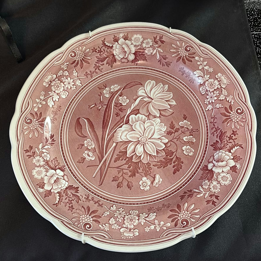 Collection Of Pink Decorative & Collector Plates - image 11 of 24