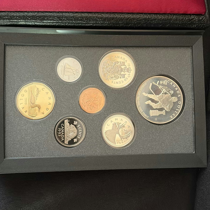 1993 RCM Proof Set Of Canadian Coins - image 6 of 10