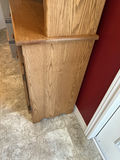 Solid Oak Buffet & Hutch - thumbnail 12 of 15