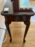 Ethan Allen Mahogany Console Table - thumbnail 9 of 10