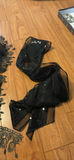 Black Lace and Mesh Fabric Accessories - thumbnail 4 of 4