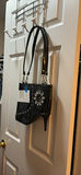 Black High-Heel Boot Shaped Handbag - thumbnail 1 of 3
