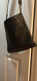 Brown Leather Crossbody Shoulder Bag - thumbnail 2 of 3