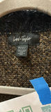 Lord + Taylor Zebra Pattern Open Front Cardigan - thumbnail 3 of 4