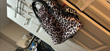 Leopard Print Handbag with Shoulder Strap - thumbnail 3 of 4