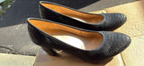Naturalizer Black Textured Heeled Pumps - thumbnail 3 of 5