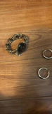 Gold-Tone Bracelet and Hoop Earrings - thumbnail 1 of 5