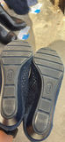 Anne Klein Sport Navy Blue Peep Toe Wedge Flats Size 7M - thumbnail 5 of 5