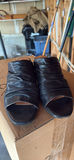 Miz Mooz Black Leather Slide Sandals Size 37 - thumbnail 2 of 5