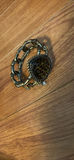 Gold-Tone Bracelet and Hoop Earrings - thumbnail 2 of 5