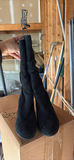 Pair of Black Mid-Calf Heeled Boots - thumbnail 3 of 5